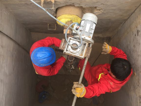 水管道带压开孔施工案例
